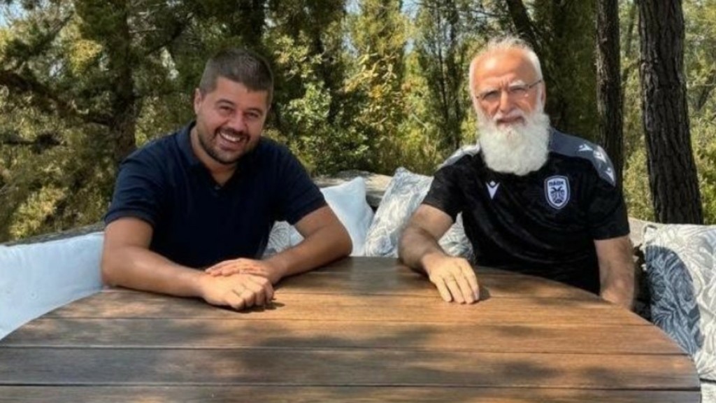Συναντήθηκε με τον νέο πρόεδρο της ΕΠΟ Μάκη Γκαγκάτση ο Ιβάν Σαββίδης
