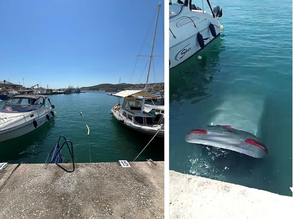 Καβάλα: Αυτοκίνητο βρέθηκε μέσα στη θάλασσα