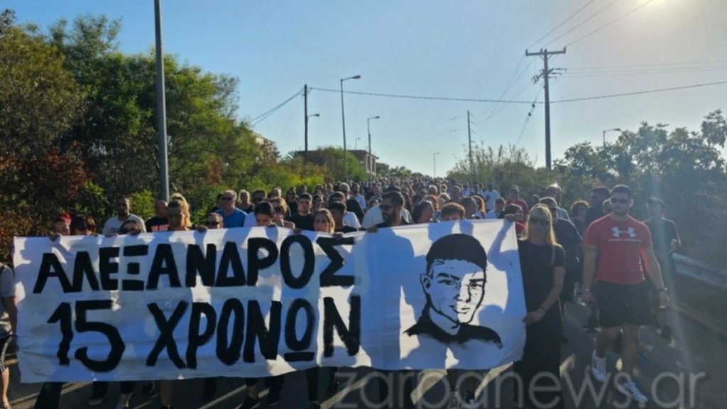 Χανιά: Συμβολικός αποκλεισμός του ΒΟΑΚ στο σημείο που έγινε το τριπλό θανατηφόρο τροχαίο (pics & vid)