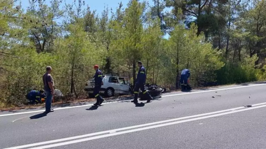 Λέσβος: Τραγωδία στην άσφαλτο – Νεκροί ένας 30χρονος αστυνομικός και μια 94χρονη μετά από τροχαίο