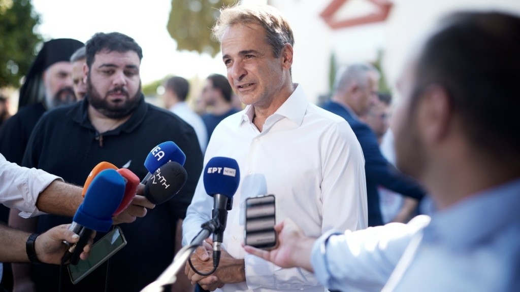Μητσοτάκης από Χανιά: “Οι πληγέντες από την πυρκαγιά θα αποζημιωθούν τάχιστα”