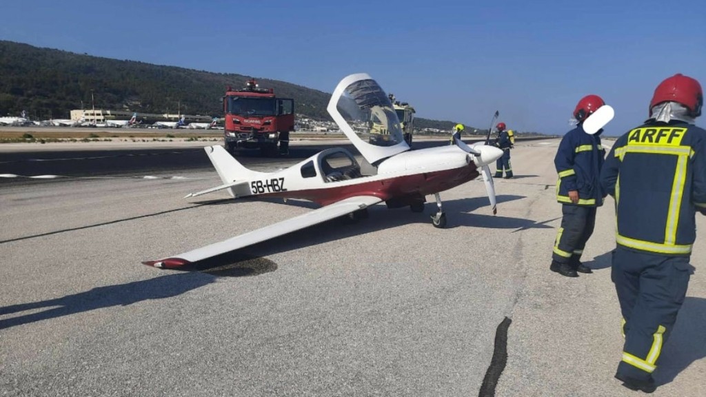 Ρόδος: Εντοπίστηκε το μονοκινητήριο αεροσκάφος – Σώος ο πιλότος