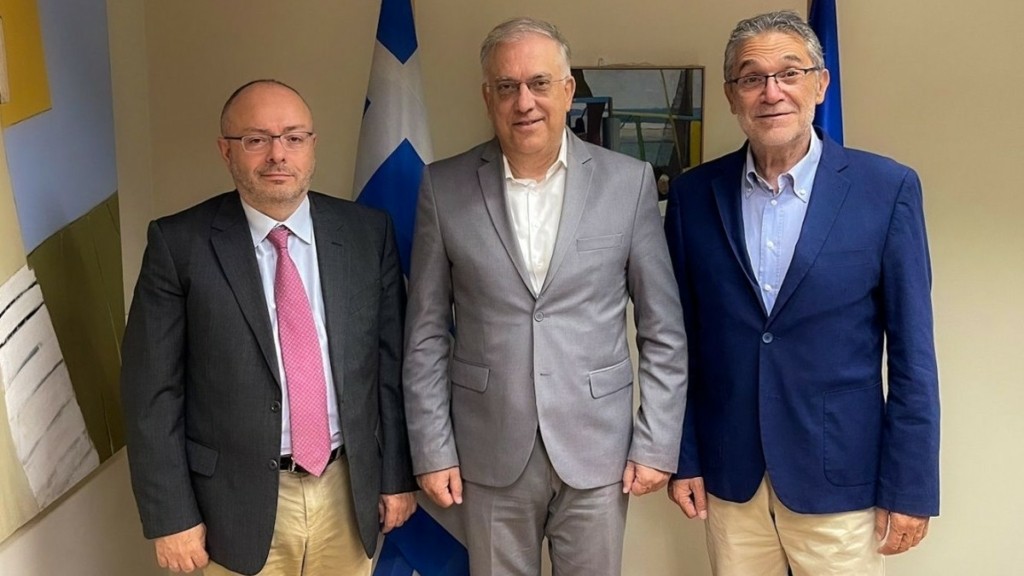 Συνάντηση Θεοδωρικάκου με τον Σύνδεσμο Βιομηχανιών Αττικής και Πειραιά