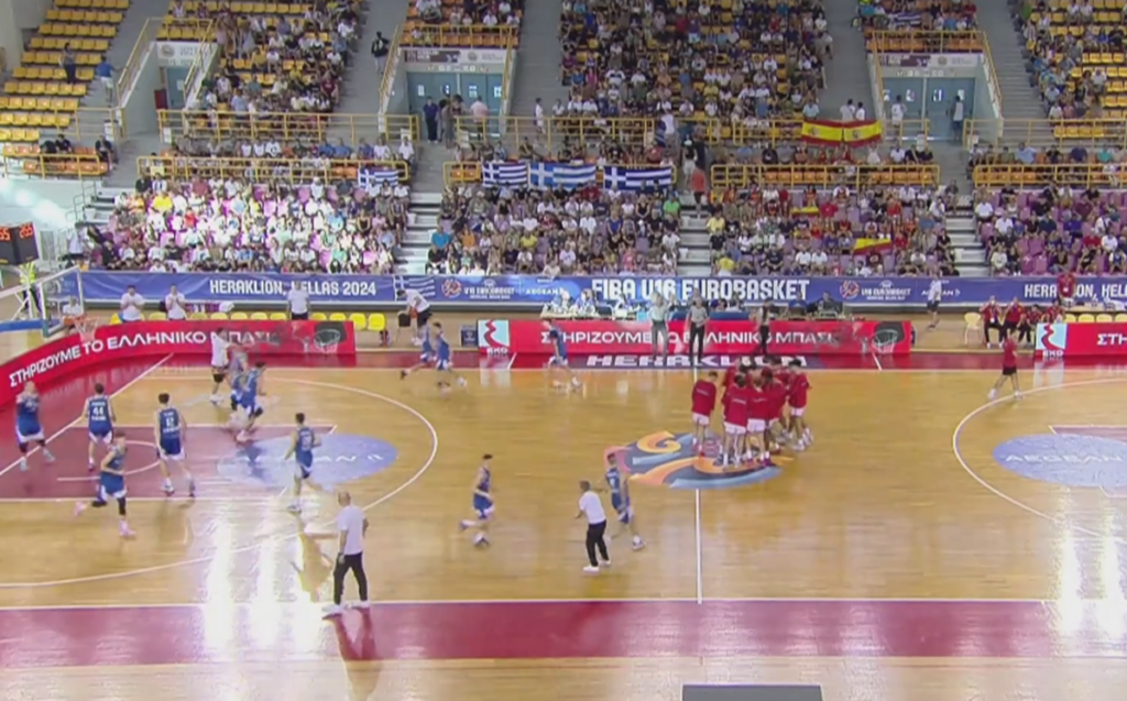 EuroBasket U16: LIVE η μάχη της Εθνικής κόντρα στην Ισπανία για την πρόκριση στον τελικό