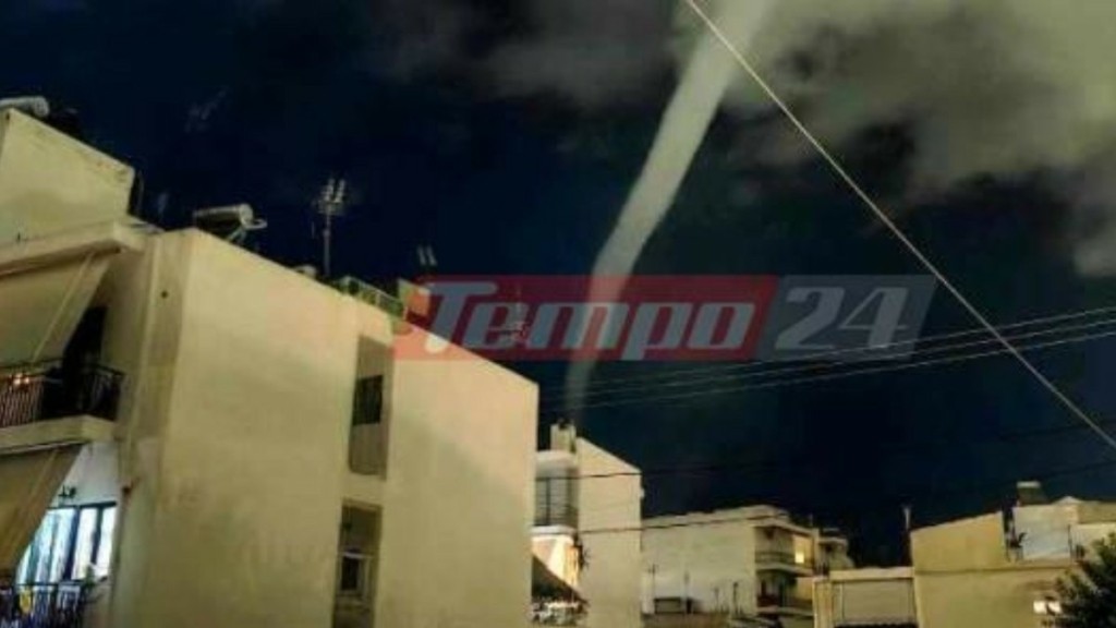 Απίστευτο και όμως αληθινό – Υδροστρόβιλος δημιουργήθηκε στον Πατραϊκό