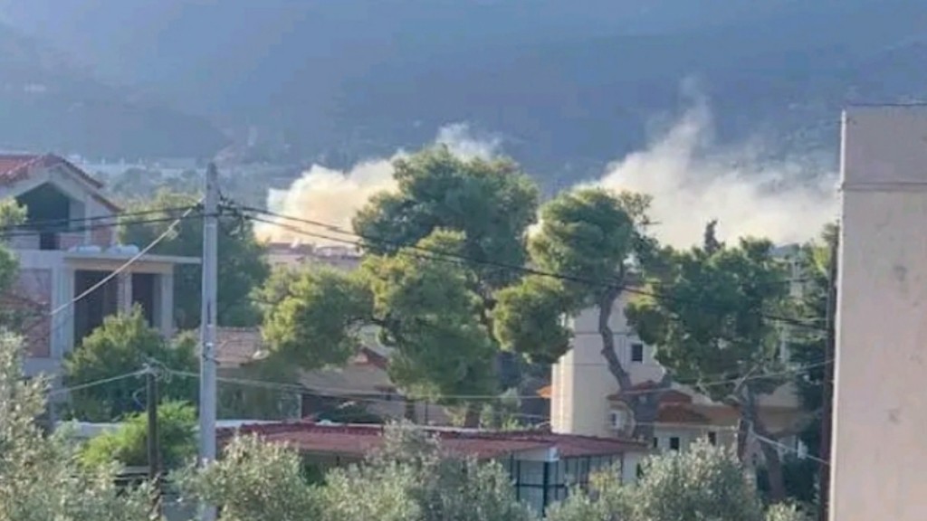 Φωτιά σε σπίτι στη Νέα Μάκρη