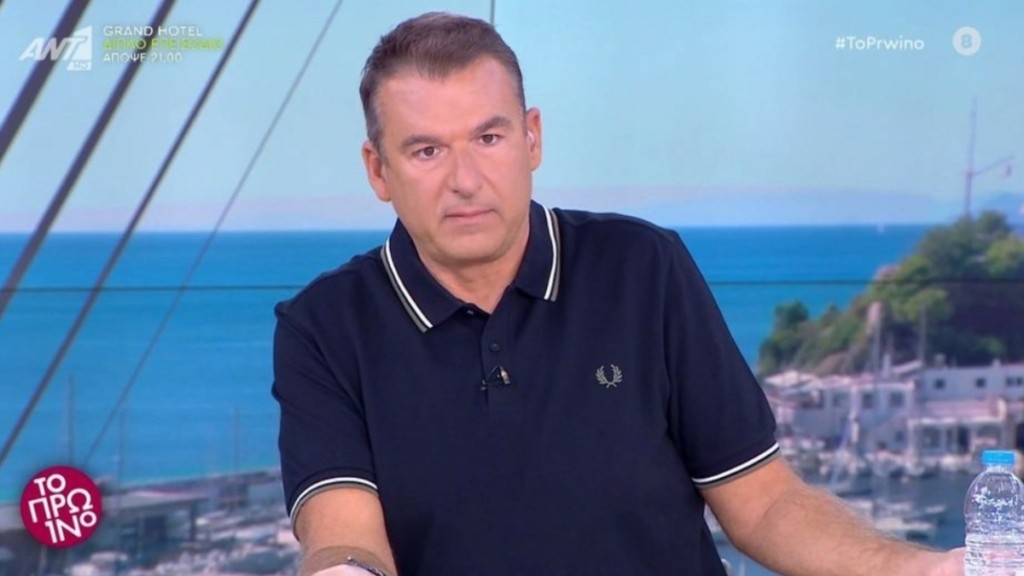 Γιώργος Λιάγκας: «Αναλαμβάνω πλήρως την ευθύνη για το ρεπορτάζ για τον Μπάλντοκ»