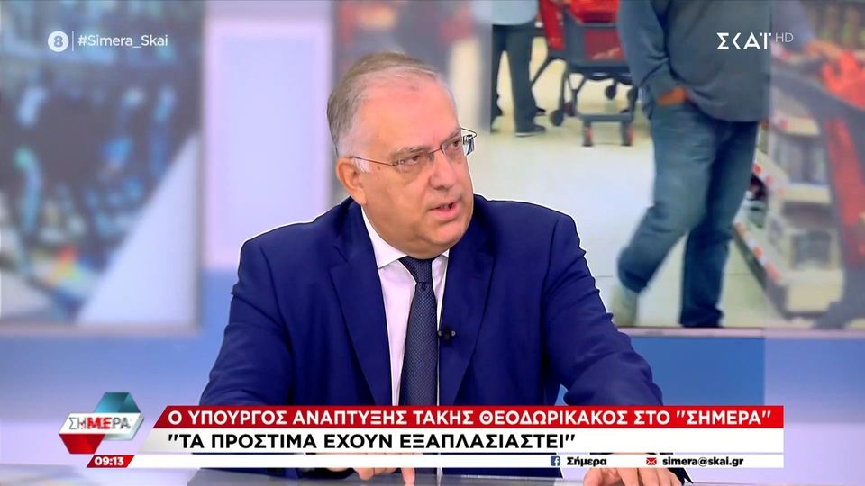 Τάκης Θεοδωρικάκος: Φθηνότερο από πέρυσι το καλάθι του μαθητή 