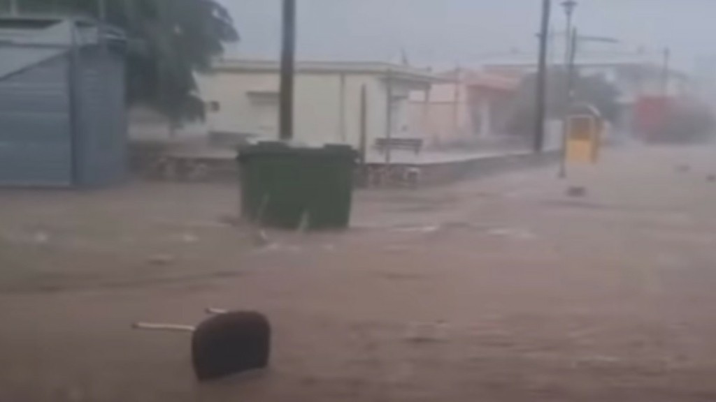 «Βούλιαξε» η Ροδόπη – Πολλά προβλήματα από ισχυρή καταιγίδα (vids)