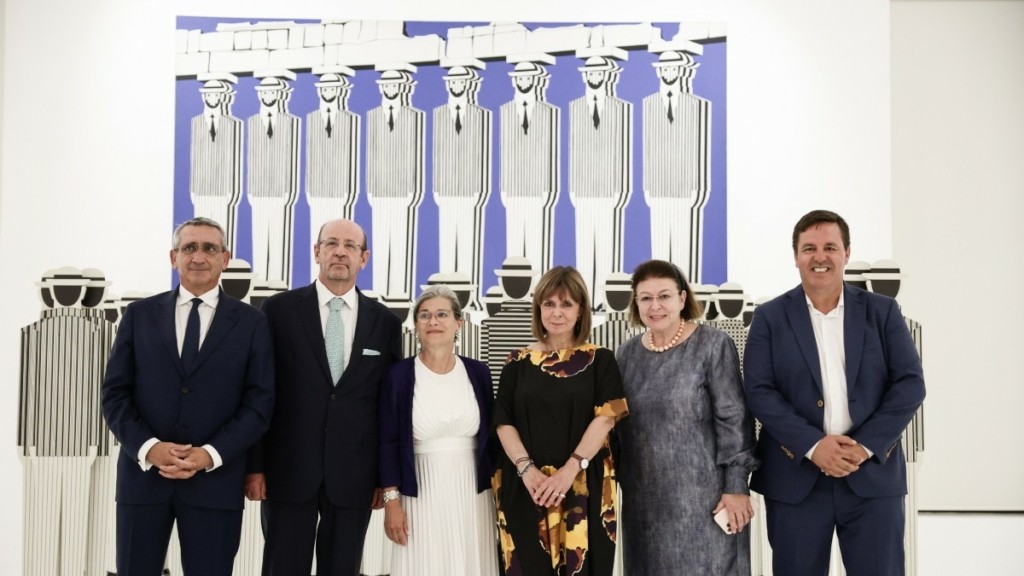 H Κατερίνα Σακελλαροπούλου εγκαινίασε το Μουσείο Γαΐτη – Σίμωσι στην Ίο
