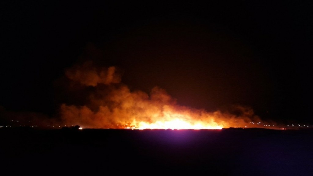 Φωτιά σε χαμηλή βλάστηση στο Ποτοκάκι Σάμου
