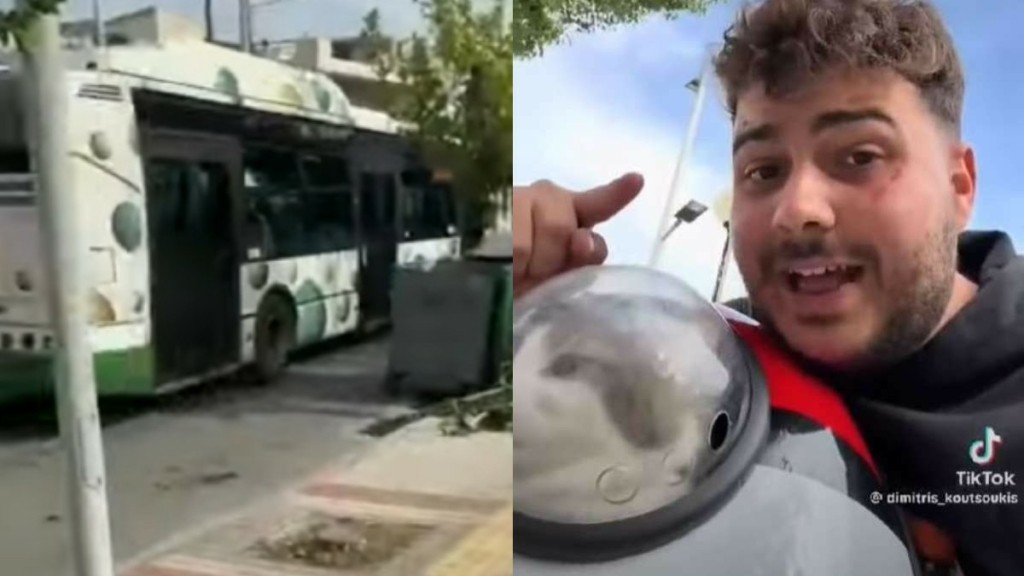 TikTok: Οδηγός λεωφορείου πέταξε έξω τον επιβάτη επειδή είχε μαζί του την γάτα του (vid)