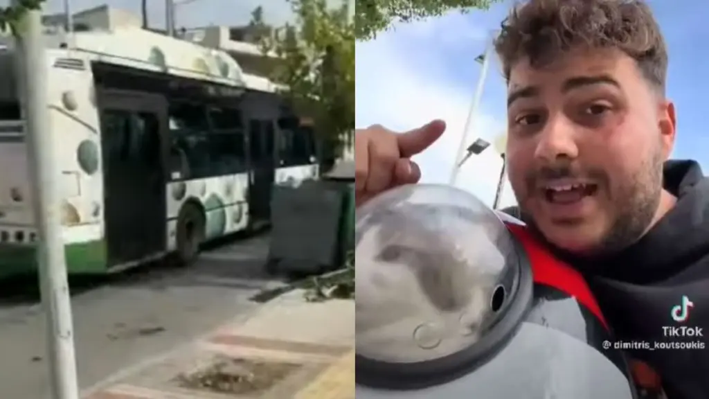TikTok: Οδηγός λεωφορείου πέταξε έξω τον επιβάτη επειδή είχε μαζί του την γάτα του (vid)