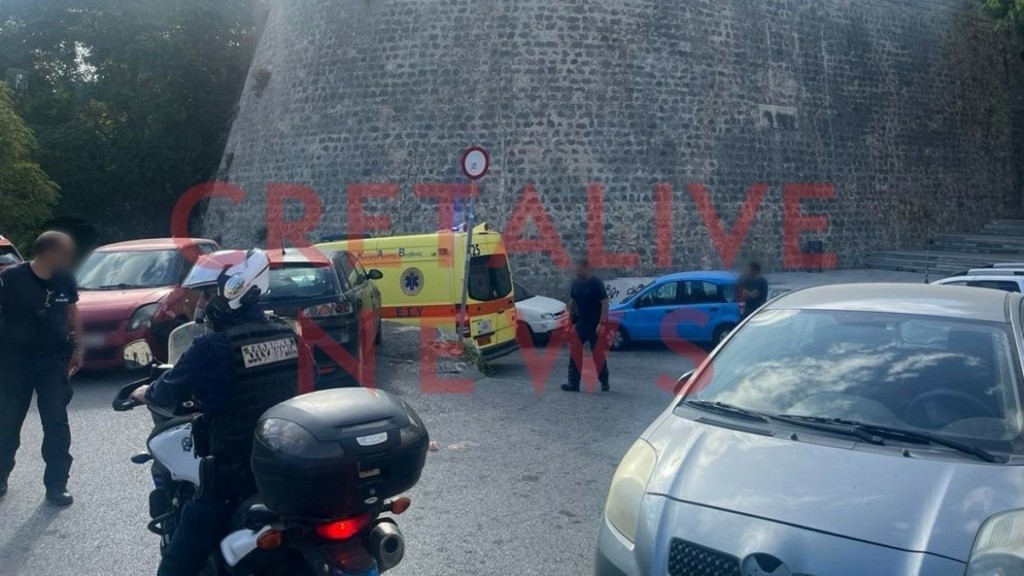 Ηράκλειο: Άνδρας έπεσε από τα Τείχη στο Άγαλμα του Βενιζέλου