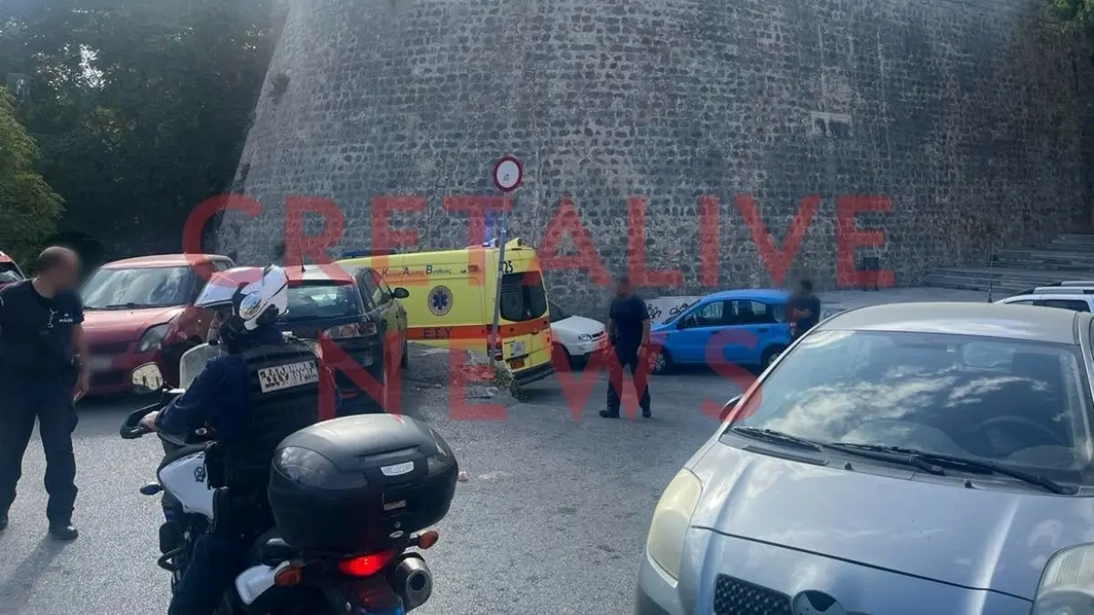 Ηράκλειο: Άνδρας έπεσε από τα Τείχη στο Άγαλμα του Βενιζέλου