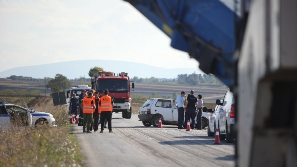Λάρισα: Νεκρός ηλικιωμένος άνδρας μετά από τροχαίο