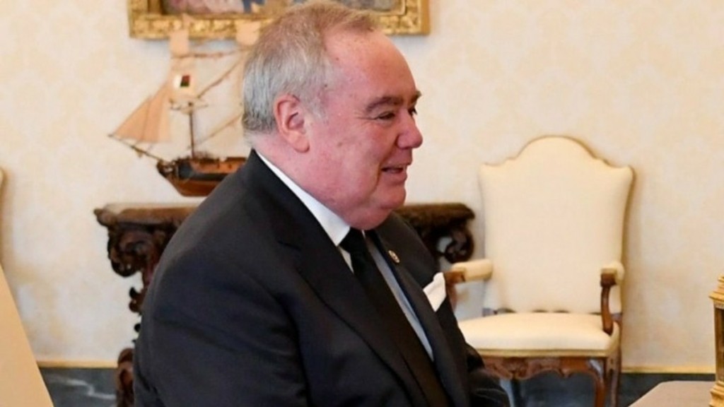 Στην Ελλάδα ο Μεγάλος Μάγιστρος John Dunlap, μετά από πρόσκληση της Κ. Σακελλαροπούλου