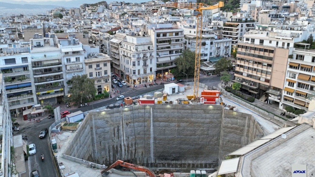 ΑΒΑΞ: «Τρέχει» ο σταθμός «Κολωνάκι» της νέας Γραμμής 4 του Μετρό της Αθήνας