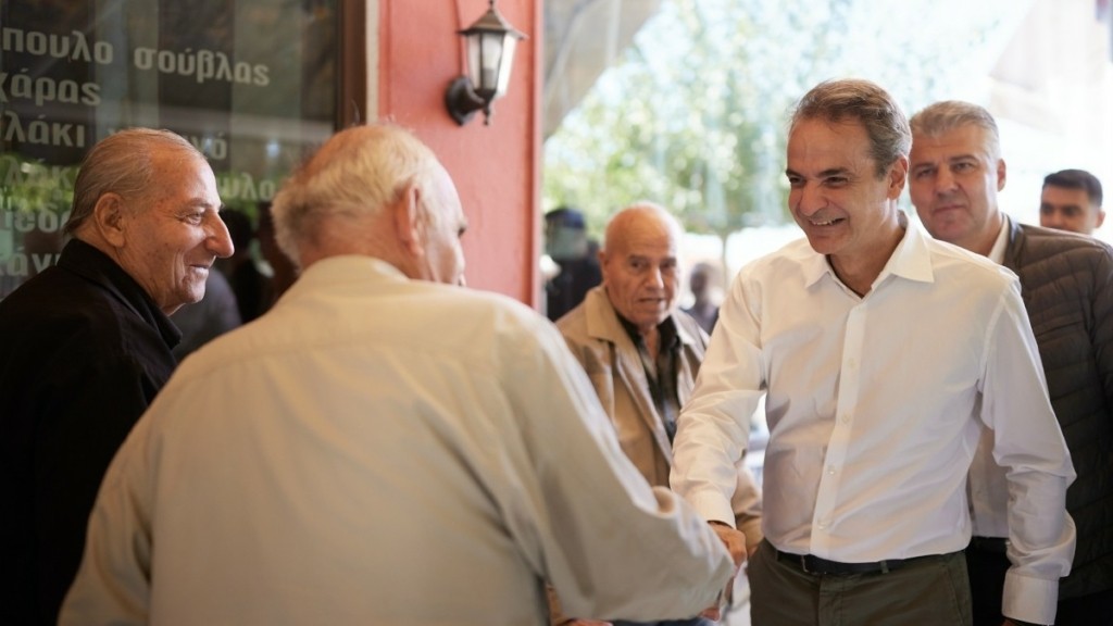 Ορεστιάδα: Το Τυχερό Έβρου επισκέφθηκε ο Κυριάκος Μητσοτάκης