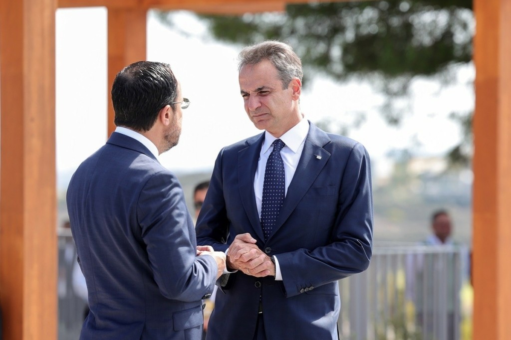 Κυριάκος Μητσοτάκης: Η Ελλάδα θα είναι πάντα αρωγός στην Κύπρο στις προσπάθειες για να πετύχουμε την πολυπόθητη λύση