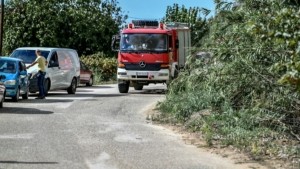 Φωτιά στα Βορίζια – Ήχησε το 112 για ετοιμότητα, επιχειρούν 2 εναέρια