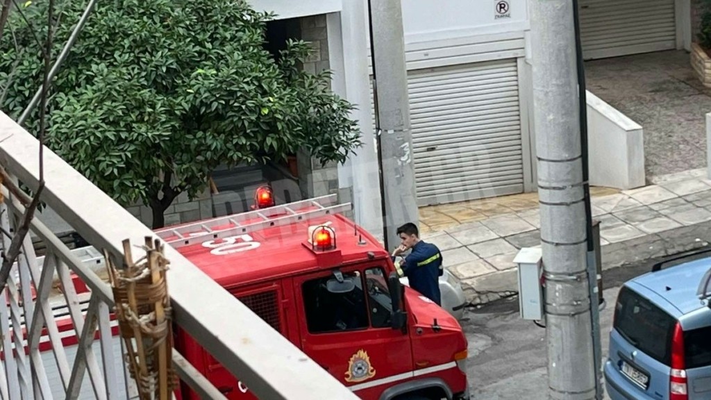 Πειραιάς: Επιχείρηση διάσωσης της Πυροσβεστικής για γατάκι που εγκλωβίστηκε (pic)