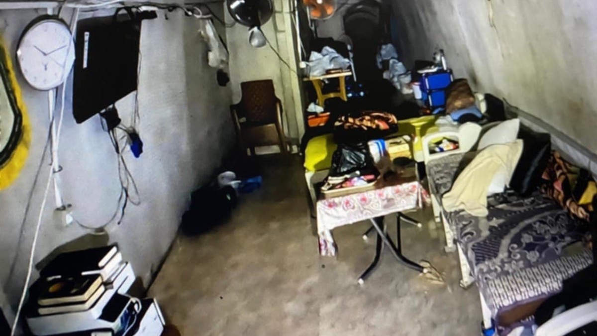 Γιαχία Σινουάρ: Αυτό είναι το τούνελ που κρυβόταν από τις ισραηλινές δυνάμεις (pic)