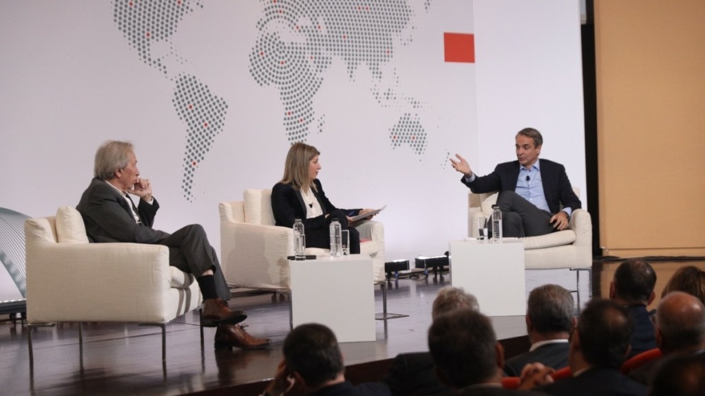 Κυριάκος Μητσοτάκης και Πασκάλ Μπρυκνέρ σε debate στην Αμερικανική Σχολή Κλασικών Σπουδών