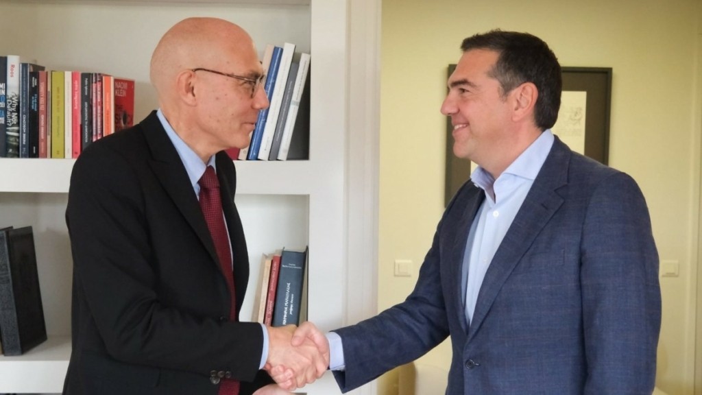 Αλέξης Τσίπρας: Συναντήθηκε με τον Ύπατο Αρμοστή των Ηνωμένων Εθνών για τα Ανθρώπινα Δικαιώματα