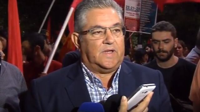 TikTok video της ΚΝΕ με Κουτσούμπα: Ειρήνη στα λόγια, όπλα στα έργα!