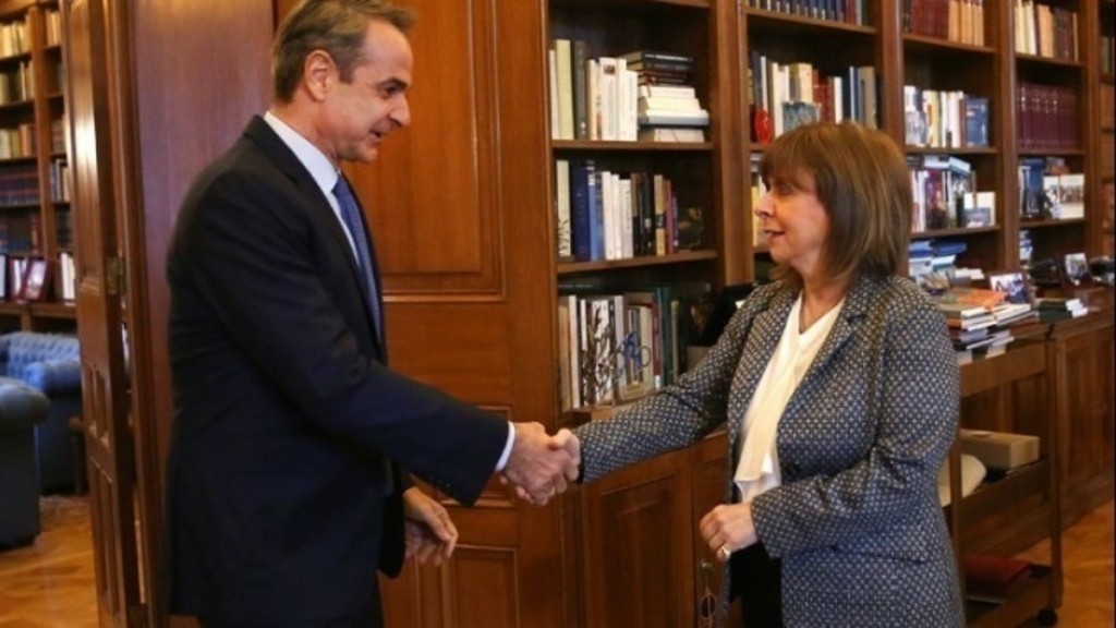 Κυριάκος Μητσοτάκης: Το πρωί της Τετάρτης 15/1 η συνάντηση με την Πρόεδρο της Δημοκρατίας Κατερίνα Σακελλαροπούλου
