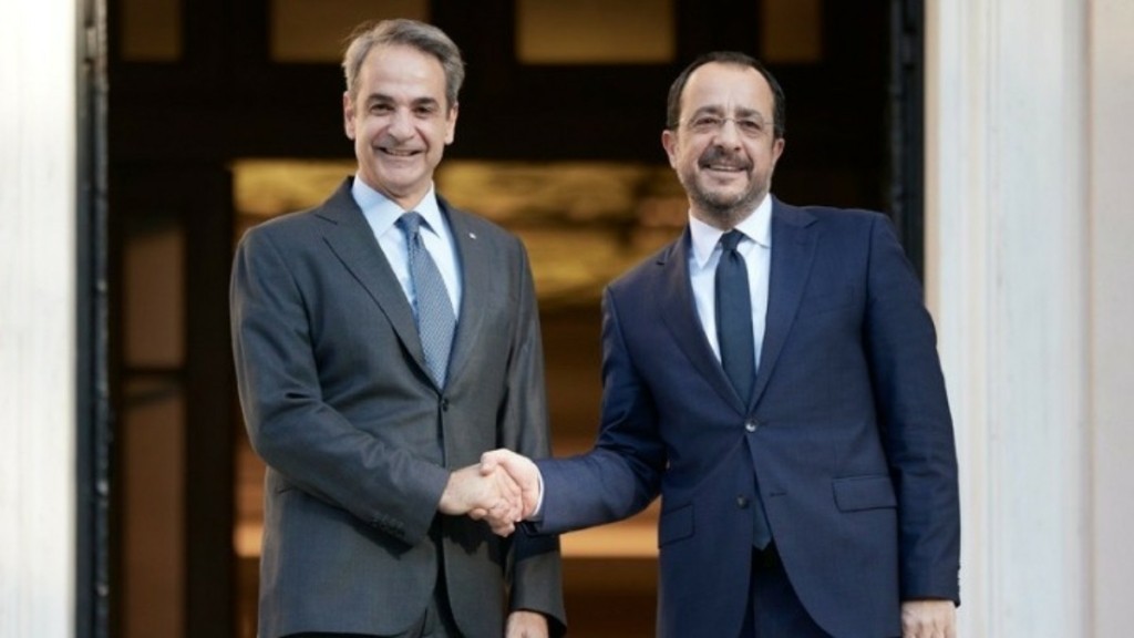 Τηλεφωνική επικοινωνία του Μητσοτάκη με τον Χριστοδουλίδη – Στο επίκεντρο τα γεγονότα στη Μέση Ανατολή