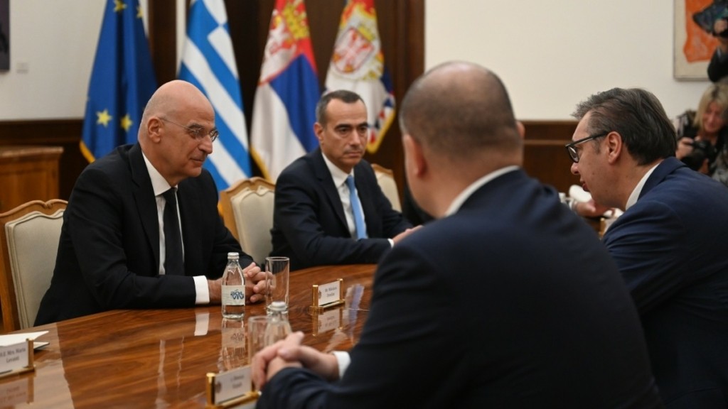 Ν. Δένδιας: «Στρατηγικής σημασίας η αμυντική σχέση Ελλάδας – Σερβίας»
