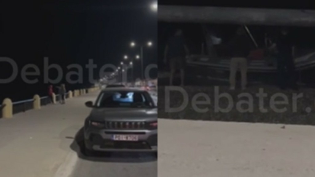 Αποκλειστικό DEBATER – Δείτε μετανάστες να έρχονται παράνομα στη Ρόδο με ταχύπλοο (vid)