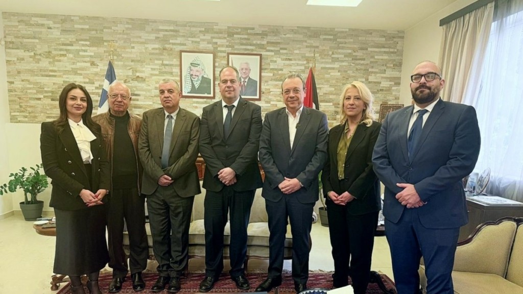 Συναντήθηκε με τον πρέσβη της Παλαιστίνης ο πρόεδρος του ΣΥΡΙΖΑ Σωκράτης Φάμελλος – Τι συζήτησαν οι δυο πλευρές