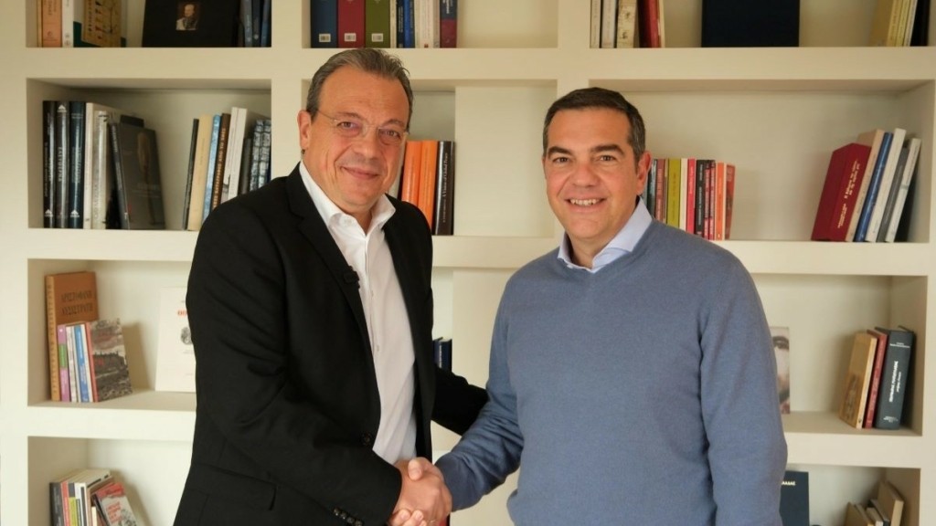 Συναντήθηκε με τον Αλέξη Τσίπρα ο νέος πρόεδρος του ΣΥΡΙΖΑ Σωκράτης Φάμελλος