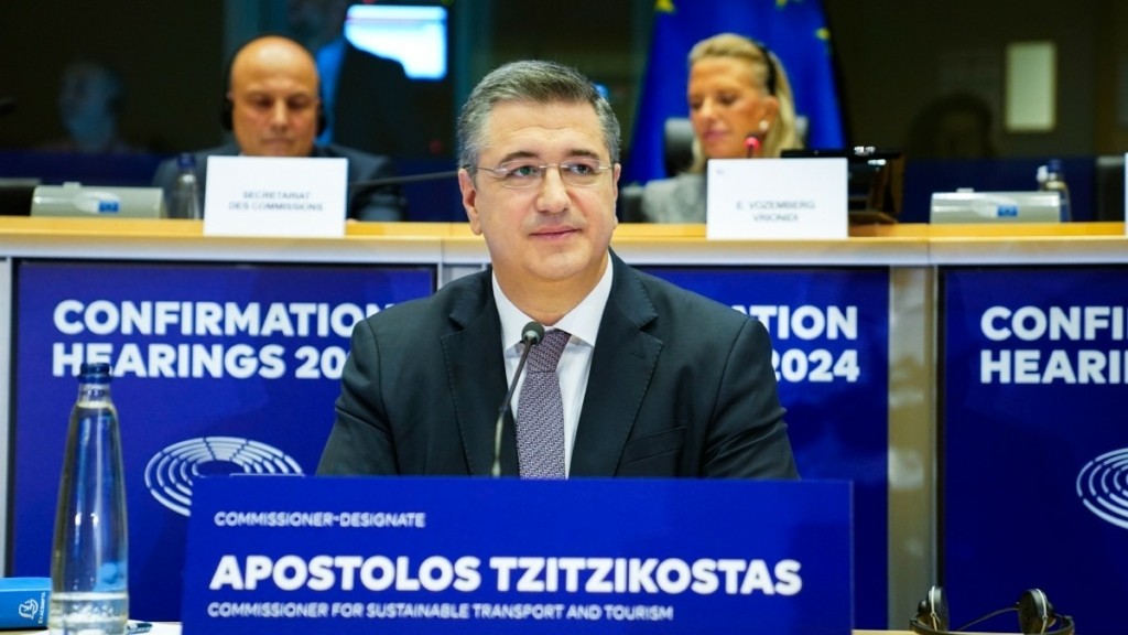 Απ. Τζιτζικώστας: Εγκρίθηκε η υποψηφιότητά του για τη θέση του επιτρόπου Βιώσιμων Μεταφορών και Τουρισμού