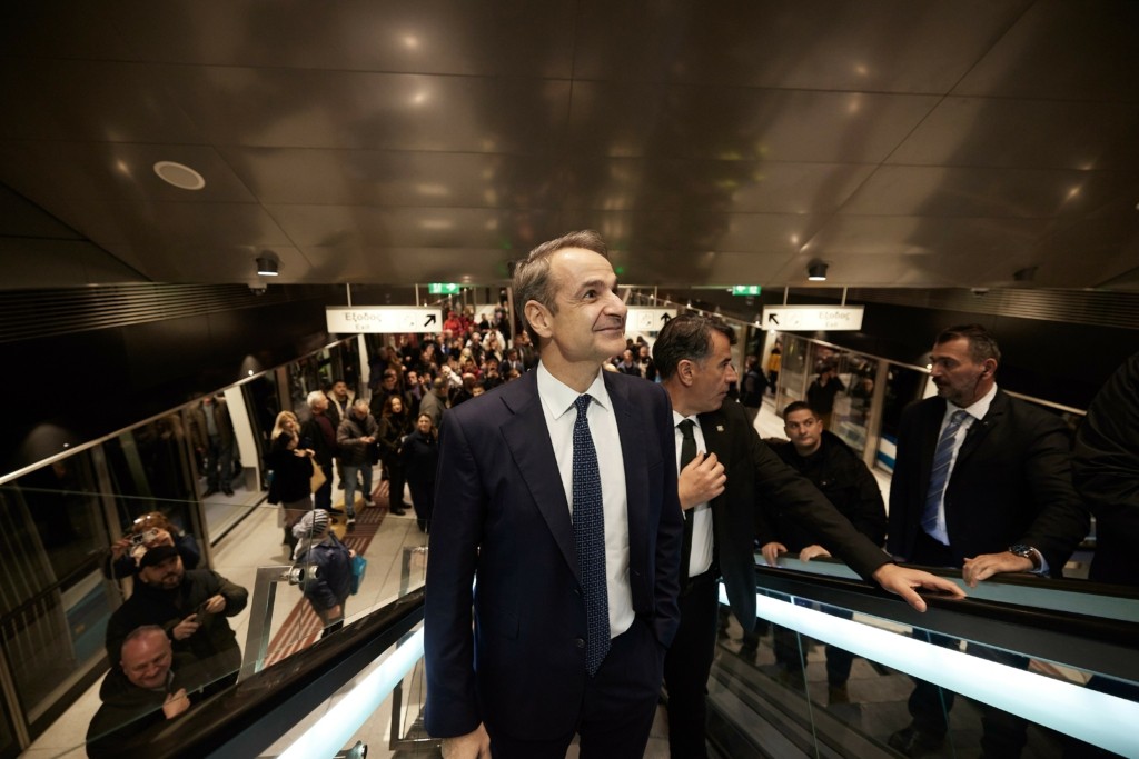 Κυριάκος Μητσοτάκης: “Η επιλογή μας να έχουμε και Μετρό και αρχαία στη Θεσσαλονίκη, δικαιώθηκε”