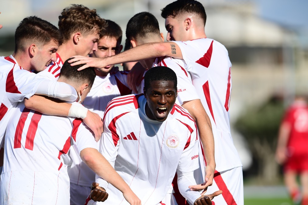 Σαρωτική πρόκριση στους «32» του Youth League για τους μικρούς του Ολυμπιακού