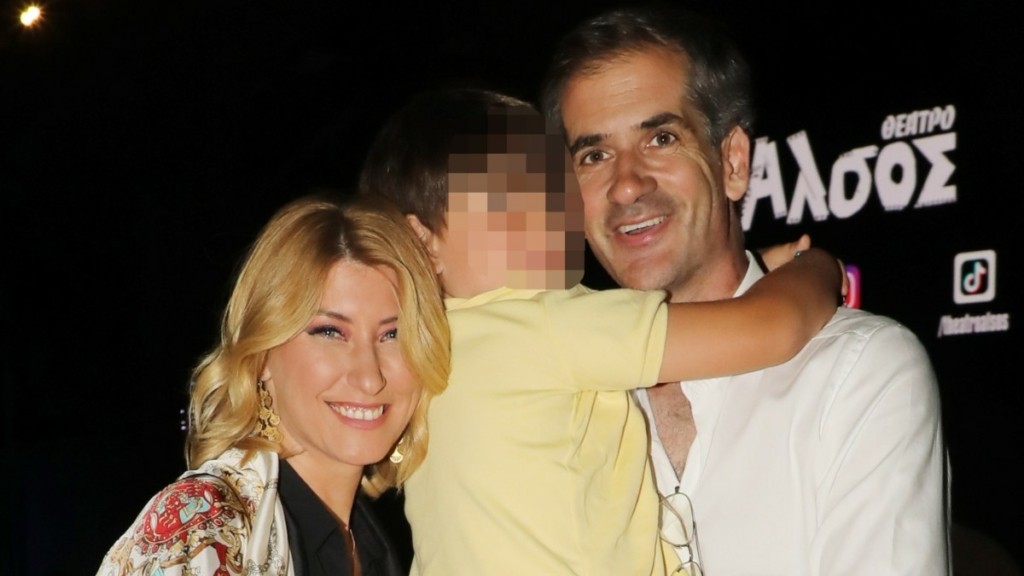 Σία Κοσιώνη – Κώστας Μπακογιάννης: Βόλτα με τις μηχανές τους και τον γιο τους – Δείτε φωτογραφίες