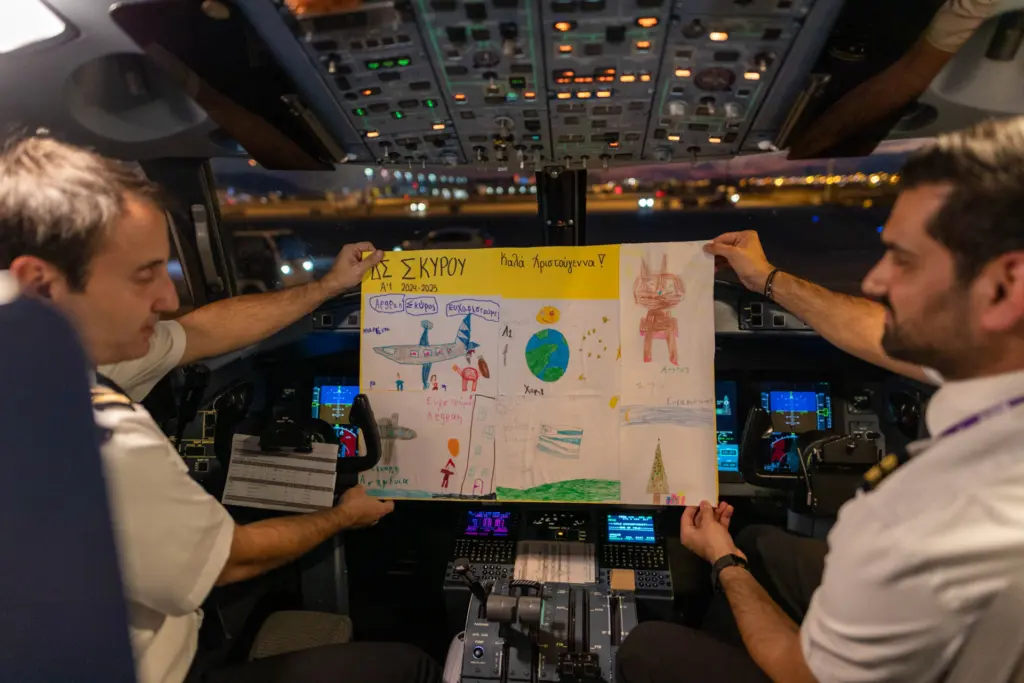 «AEGEAN Santa Crew»: Εθελοντές εργαζόμενοι της AEGEAN έστειλαν μήνυμα προσφοράς και αλληλεγγύης και τα φετινά Χριστούγεννα