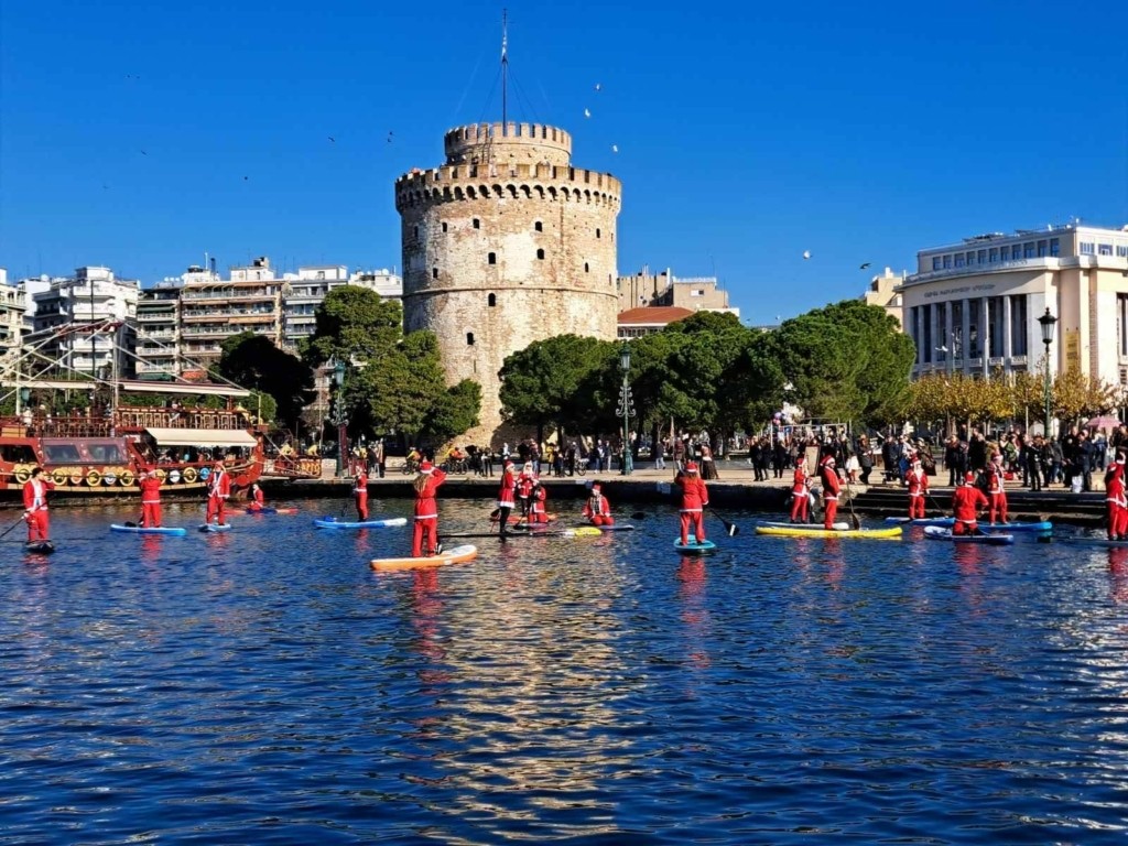 Την Κυριακή 22/12 ο Θερμαϊκός θα γεμίσει με Αϊ-Βασίληδες πάνω σε… sup