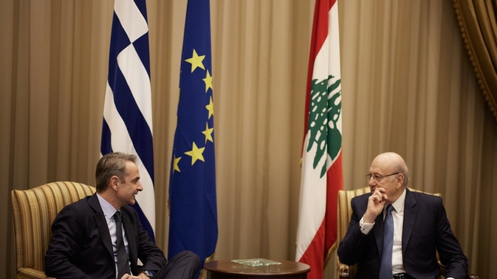 Κ. Μητσοτάκης από Λίβανο: «Η Ελλάδα είναι εδώ να σας στηρίξει με όλες της τις δυνάμεις»