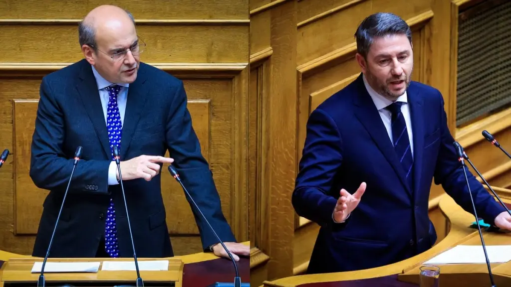 Φορολογικό νομοσχέδιο: Έντονη αντιπαράθεση ανάμεσα σε Χατζηδάκη και Ανδρουλάκη στη Βουλή