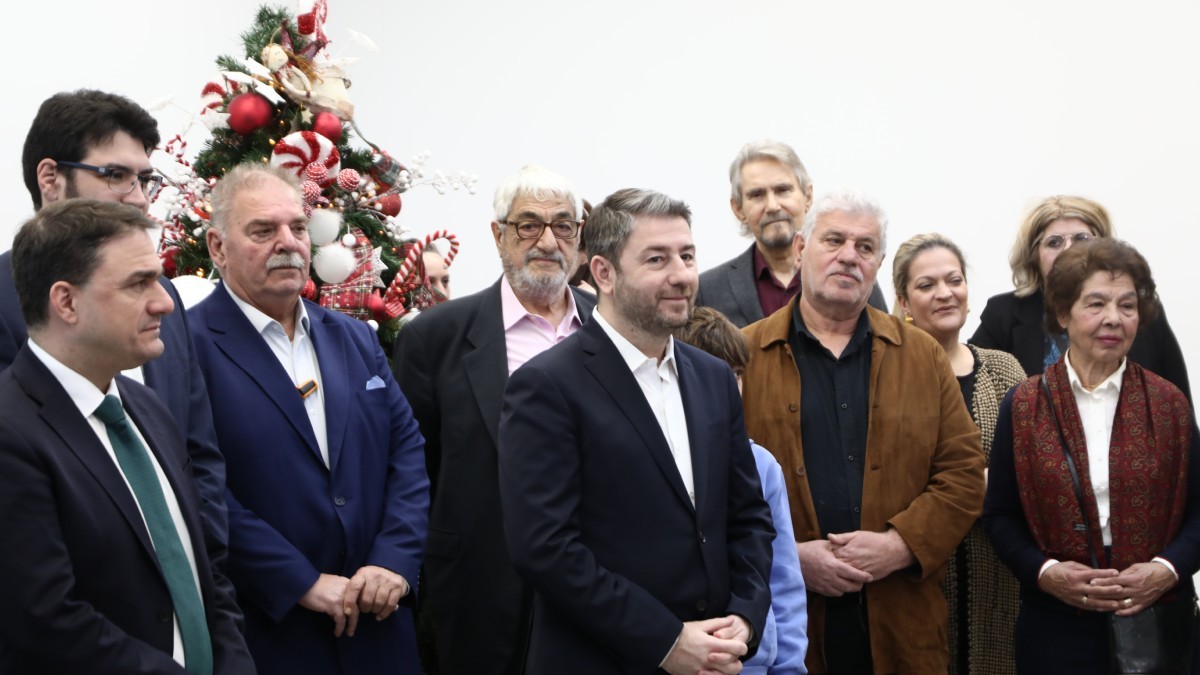 Τα πρωτοχρονιάτικα κάλαντα άκουσε ο Νίκος Ανδρουλάκης