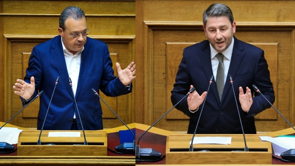Βουλή: Διάλογος με «σπόντες» ανάμεσα σε Ανδρουλάκη και Φάμελλο – «Ο κατήφορος του ΣΥΡΙΖΑ δεν έχει τέλος»