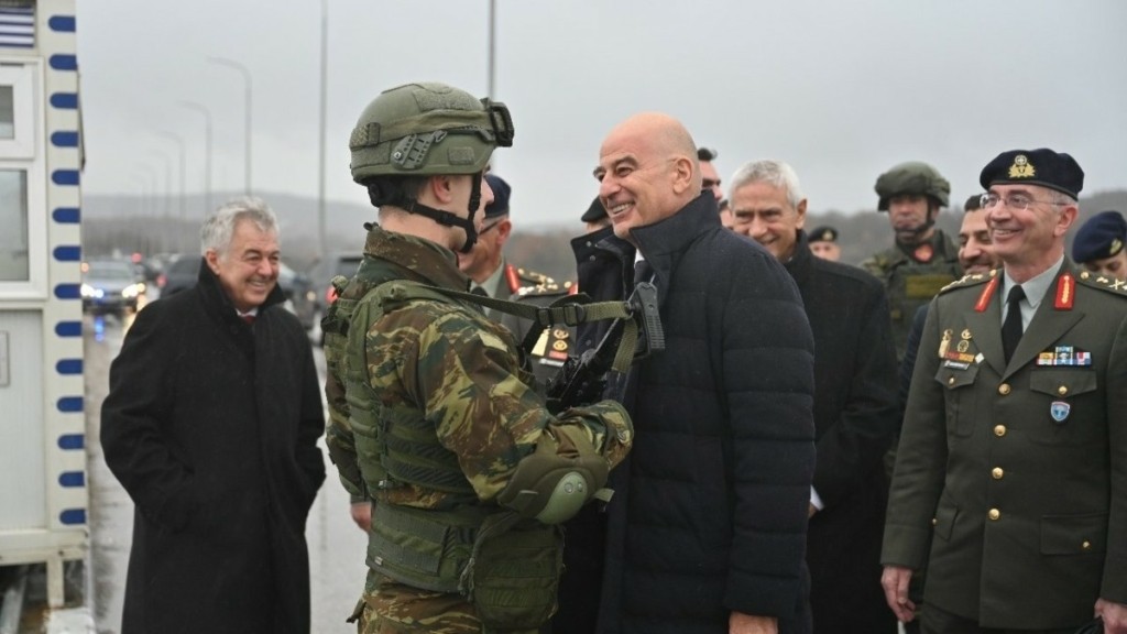 Νίκος Δένδιας: Επίσκεψη στον Έβρο και το φυλάκιο Γέφυρας Κήπων
