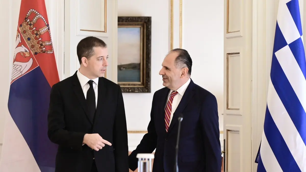 Γιώργος Γεραπετρίτης: Σαφή η θέση της Ελλάδας για την ένταξη της Σερβίας στην ΕΕ