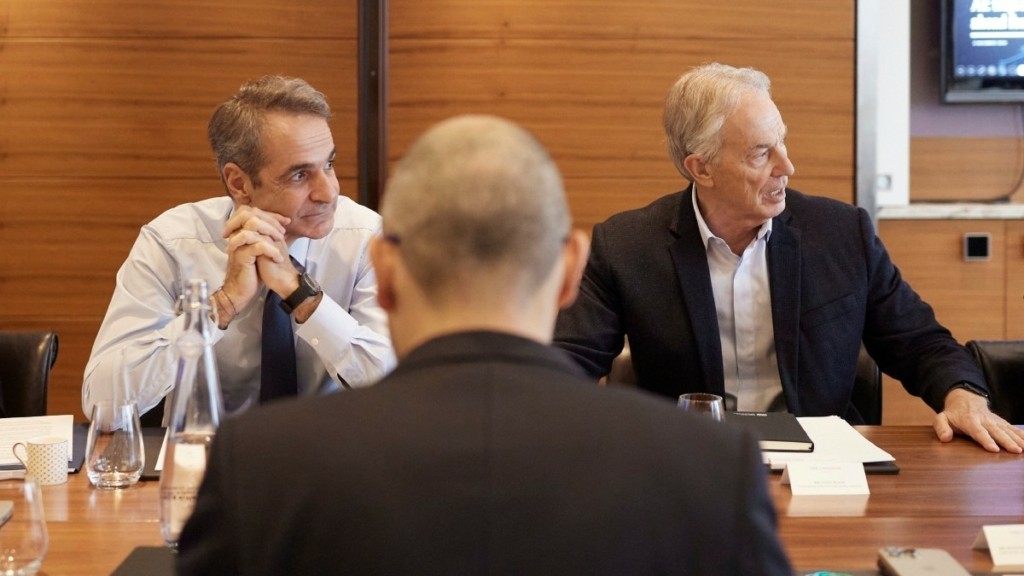Κυριάκος Μητσοτάκης: Συμμετείχε σε workshop για την τεχνητή νοημοσύνη που διοργάνωσε το Ινστιτούτο Tony Blair