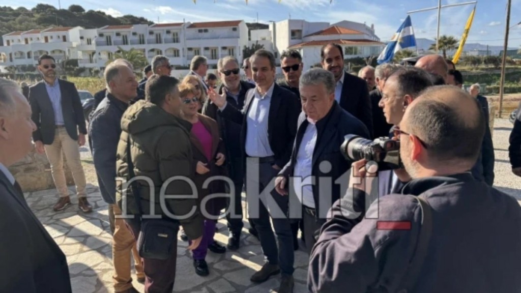 Μητσοτάκης από Ρέθυμνο: Η οικονομία υπεραποδίδει, τα χρήματα επιστρέφουν σε έργα με κοινωνικό αποτύπωμα